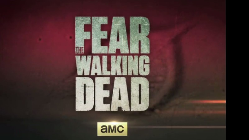 Cena de vídeo promocional de Fear The Walking Dead, série derivada de The Walking Dead