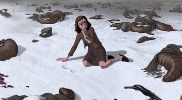 Cena da animação baseada em O Diário de Anne Frank - Divulgação 