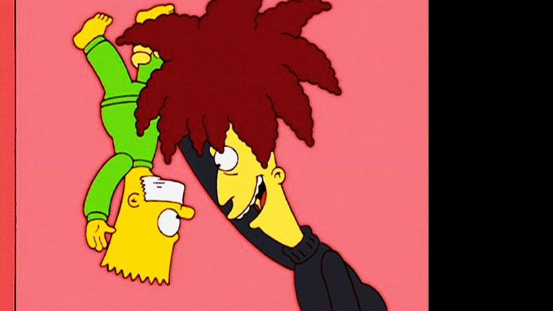 Sideshow Bob e Bart em cena de <i>Os Simpsons</i> - Divulgação