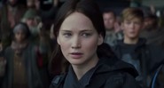 Katniss Everdeen (Jennifer Lawrence) em trailer de <i>Jogos Vorazes: A Esperança - Parte 2</i> - Reprodução/Vídeo