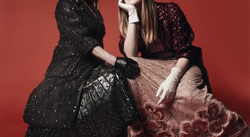 Kim Gordon e Coco Moore para a nova campanha da Marc Jacobs. - Divulgação