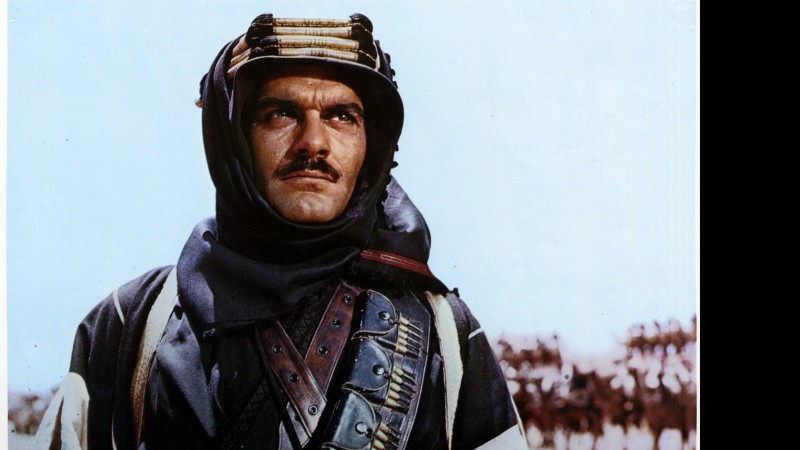 Omar Sharif em Lawrence da Arábia.d