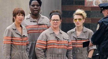 Kristen Wiig, Leslie Jones, Melissa McCarthy e Kate McKinnon: o elenco de <i>Ghostbusters</i> 
 - Reprodução/Neogaf