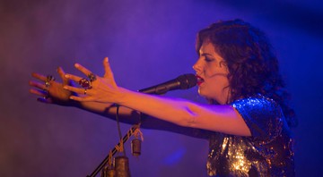 Cantora Céu faz show no Vento Festival  - Marcel Nascimento