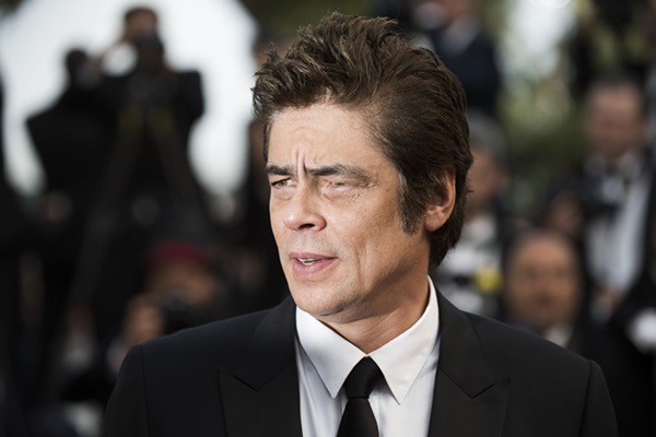 Benicio Del Toro em Cannes.