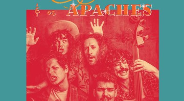 Capa de Time Is Monkey, segundo disco do Mustache & Os Apaches - Reprodução
