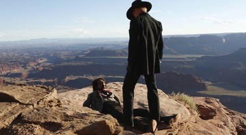 Cena da série <i>Westworld</i>, que tem Rodrigo Santoro no elenco  - Reprodução/vídeo