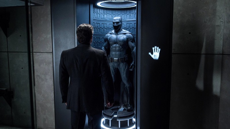 Imagem de Ben Affleck como Bruce Wayne no filme Batman vs. Superman: A Origem da Justiça