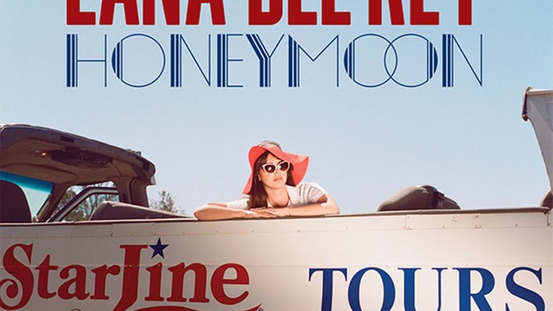 Capa de Honeymoon, novo disco de Lana Del Rey