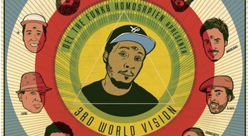 Capa do álbum Third World Vision, de Del The Funky Homosapien. - Divulgação
