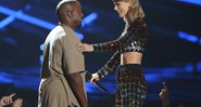Kanye West e Taylor Swift no VMA