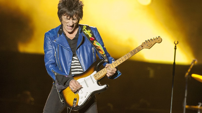 Ronnie Wood, guitarrista dos Rolling Stones
