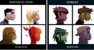 Galeria - Capas de herois - Quarteto Fantástico – Gorillaz