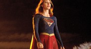 A atriz Melissa Benoist como Kara Danvers na série <i>Supergirl</i> - Reprodução