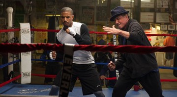 Michael B. Jordan e Sylvester Stalloone em Creed: Nascido para Lutar - Divulgação