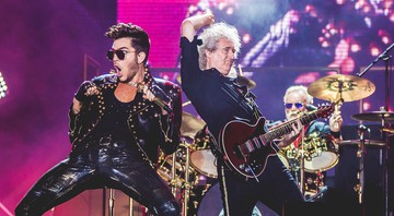 Queen com Adam Lambert encerrando o primeiro dia de Rock in Rio 2015 - I Hate Flash/Divulgação