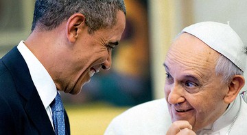O presidente norteamericano Barack Obama esteve com Francisco no Vaticano, em 2014. O papa retribuiu com uma visita à Casa Branca no mês passado - ABLO MARTINEZ MONSIVAIS/AP PHOTO
