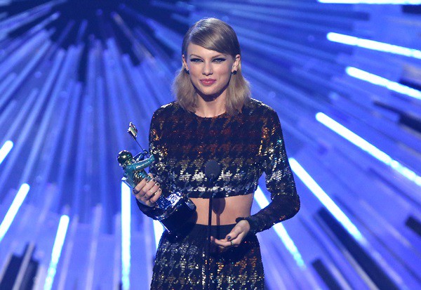 Taylor Swift no VMA 2015.