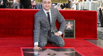 Daniel Radcliffe é homenageado com estrela na Calçada da Fama de Hollywood - Rich Fury/AP