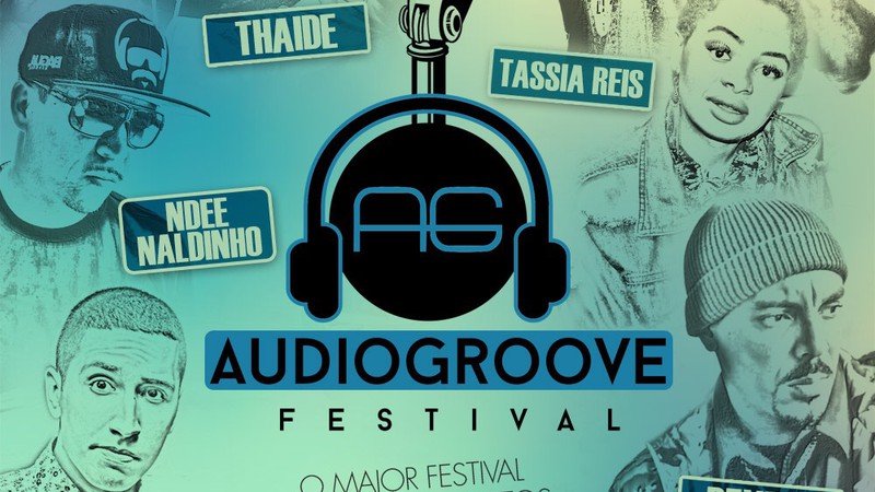 Cartaz do Audiogroove Festival. 