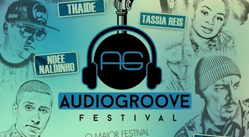Cartaz do Audiogroove Festival.  - Divulgação