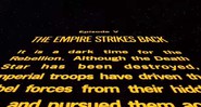 Imagem de abertura de <i>Star Wars: Episode V - The Empire Strikes Back</i> - Reprodução