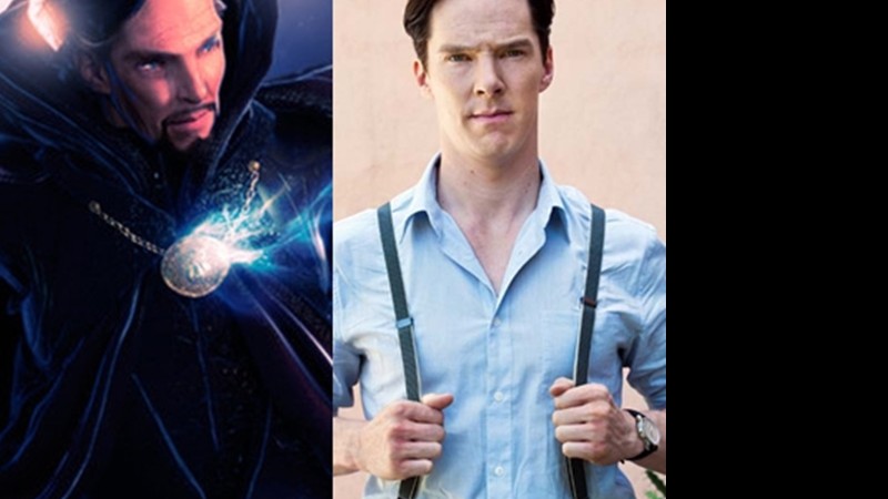 O ator Benedict Cumberbatch interpreta o Doutor Estranho. 