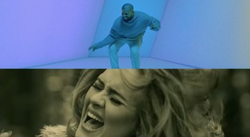 Drake e Adele - Reprodução/Vídeo