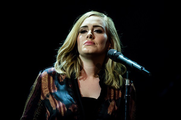 A cantora Adele