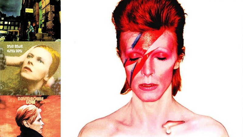 Galeria - discografia David Bowie - abre