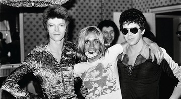 David Bowie, Iggy Pop e Lou Reed - Reprodução/Twitter