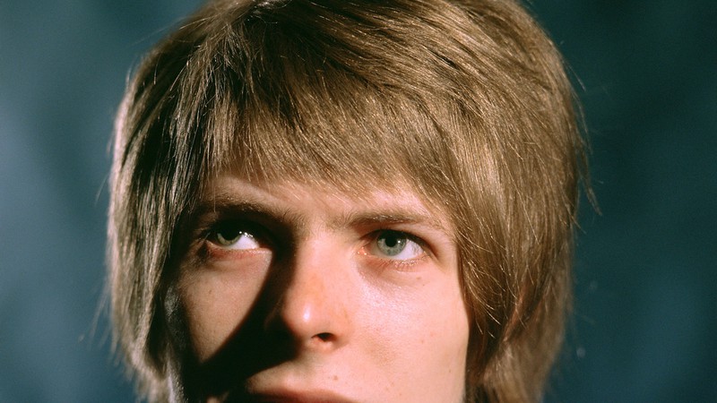 David Robert Jones – o David Bowie – aos 18 anos de idade, em foto tirada no dia 15 de junho de 1965.