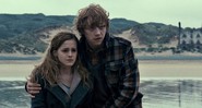 O casal de <i>Harry Potter</i> Ron Weasley (Rupert Grint) e Hermione Granger (Emma Watson) - Reprodução