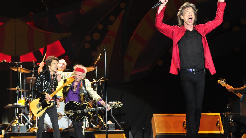 Os Rolling Stones fizeram o primeiro show em solo nacional da Olé Tour no Rio de Janeiro