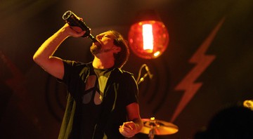 Eddie Vedder durante show do Pearl Jam no Estádio Morumbi, em São Paulo, em novembro 2015 - Sergio Castro/Agencia Estado/AP