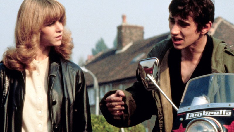 Cena do filme Quadrophenia (1979), cuja história é inspirada no álbum duplo homônimo do The Who