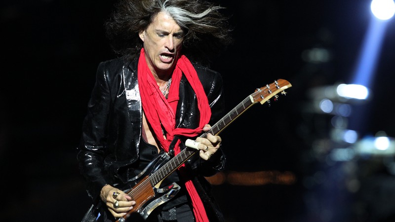 Joe Perry, guitarrista de Aerosmith e Hollywood Vampires