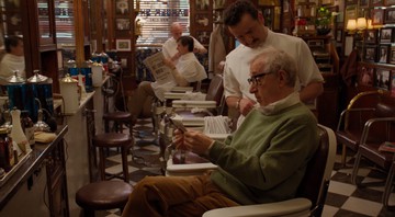 Woody Allen em cena da primeira cena da carreira dele, <i>Crisis in Six Scenes</i> (2016) - Reprodução/Vídeo