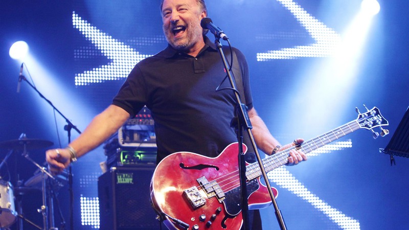 O baixista Peter Hook, ex-Joy Division e New Order
