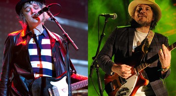 Pete Doherty, do Libertines, e Jeff Tweedy, do Wilco - AP