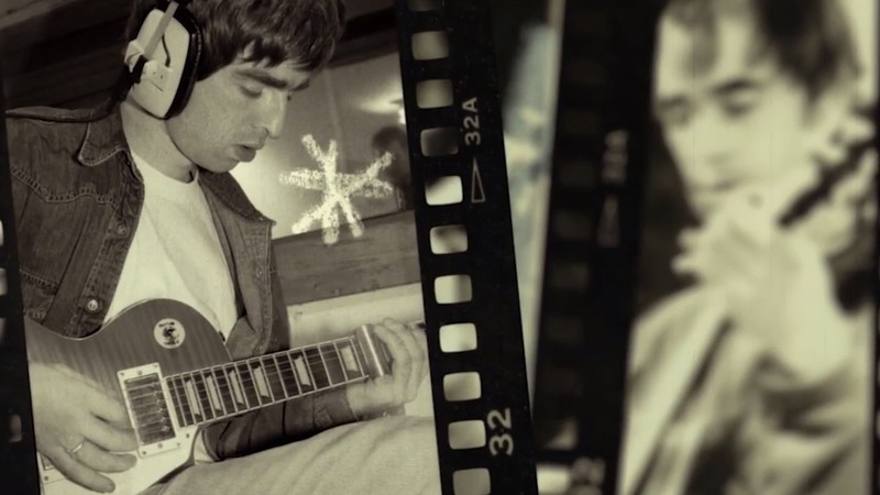 Noel Gallagher em cena do documentário Oasis: Supersonic