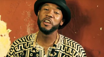 O rapper haitiano Vox Sambou - Reprodução