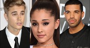 Justin Bieber, Ariana Grande e Drake foram destaques do American Music Awards 2016 - Joel Ryan/AP / AP / Evan Agostini/AP
