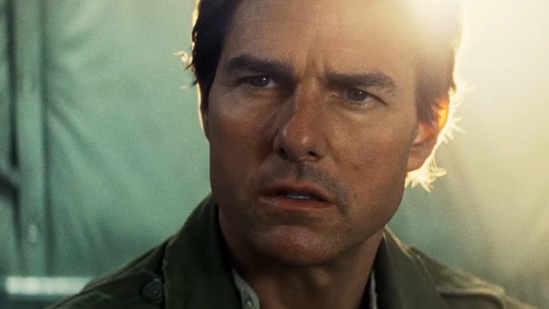 Tom Cruise em cena do filme A Múmia (2017)