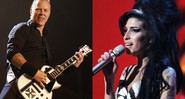 James Hetfield, frontman do Metallica, inspirou-se em Amy Winehouse para escrever “Moth Into The Flame”
 - Jorge Saenz/AP