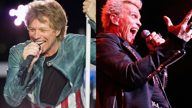 Bon Jovi e Billy Idol, atrações do Rock in Rio 2017
