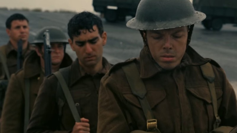 Cena do filme <i>Dunkirk</i>, de Christopher Nolan - Reprodução