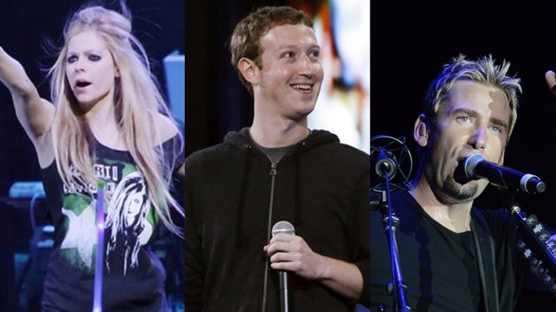 Avril Lavigne acusou o CEO do Facebook de "fazer bullying" com o Nickelback