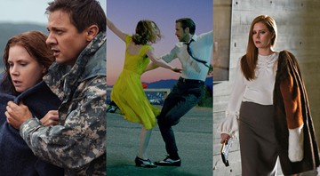 Depois de <i>La La Land</i>, de Damien Chazelle, os filmes com maior número de indicações no BAFTA 2017 são <i>A Chegada</i>, do diretor Denis Villeneuve, e <i>Animais Noturnos</i>, de Tom Ford. - Divulgação/Sony Pictures/Merrick Morton/Focus Features