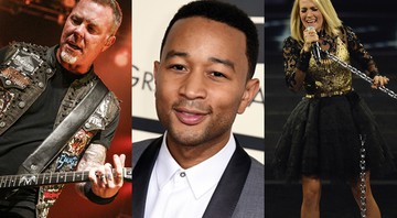 Metallica, John Legend e Carrie Underwood são algumas das apresentações do Grammy 2017 - Rich Fury/Invision/AP